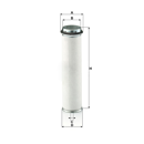 MANN  Luftfilter-Sicherheitseinsatz CF811