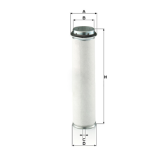 MANN  Luftfilter-Sicherheitseinsatz CF811