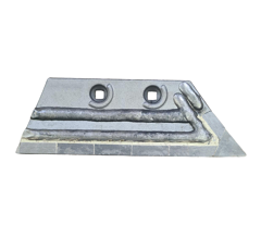 Soc de rasette Droit carbure et rechargement pour charrue KVERNELAND KK066868R adaptable