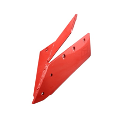 Soc à pointe réversible avec coutre gauche pour charrue NAUD 30.54.452G adaptable - Blacksteel©