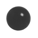 Balle caoutchouc Ø 80 mm
