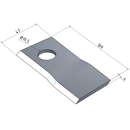KM-Klinge rechts 109x48x4 mm LochØ: 19 5 mm 13800032N JF-Stoll Nachbau 