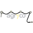 Tuyau de carburant pour téléscopique JCB 02/634173 adaptable