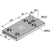 Halteplatte 185x12x100