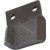 Cuchilla ancha izquierda 145 x 80 x 10 mm para trituradora HUMUS 355.92.387 adaptable