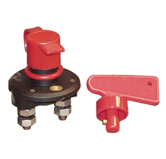 Coupe batterie 24V 100A clé amovible