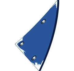 Streichblech-Vorderteil - rechts 3451000M Lemken by Muzzi Industrie