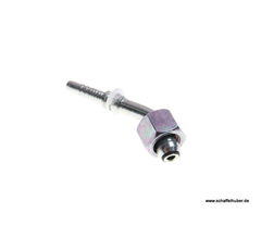 Pressnippel Bogen G1/4"-19 45° DN0614BSPIG45 Alfagomma