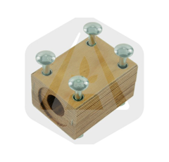 Palier en bois Ø 30 mm pour moissonneuse-batteuse CLAAS adaptable