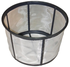 FILTRE A CORBEILLE Ø 301 MM HAUTEUR 240 MM POUR COUVERCLE SERIE MANTA ET ABAT