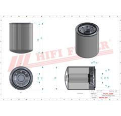 Filtro transmisión hidráulica HIFI FILTER SH62095 Adaptable