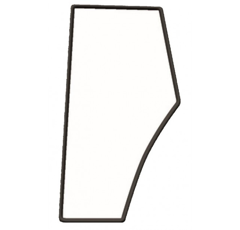 Joint caoutchouc pour JOHN DEERE L114102 adaptable