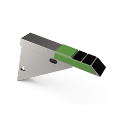 Sabot de décompacteur avec plaquettes carbure et plaquettes arrière GARD 409037800 adaptable