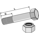 Boulon pour grattoir étoile M16 adaptable - BlackSteel©