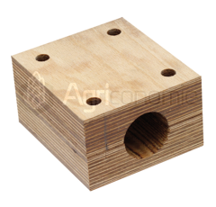 Palier en bois Ø 40 mm pour moissonneuses-batteuses JOHN DEERE AZ45586 adaptable