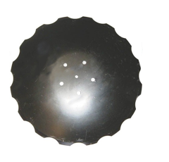 Disque crénelé ∅470x6 pour déchaumeur KVERNELAND AC353951 adaptable