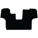 Tapis de sol en velours noir pour tracteur FENDT adaptable