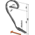Dent droite pour vibroculteur KVERNELAND RF29726X1 adaptable - Blacksteel©