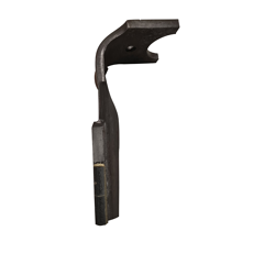 Diente de grada rotativa izquierda 3 placas carburo KUHN 52620500 adaptable