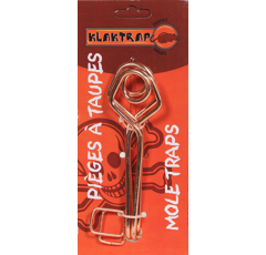 Lot de 2 pièges à taupe Putange - KLAKTRAP