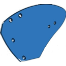 Streichblech-Hinterteil links für Pflug FROST NK36HL|50520 Nachbau