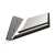 Aileron Gauche de déchaumeur carbure et plaquettes carbure arrière CARRÉ 50316903 adaptable