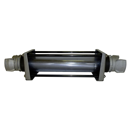 Filtre de remplissage transparent Tamis Inox - Raccord pompier avec verrous DN50