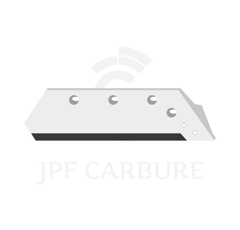 Soc carbure Droit à pointe boulonnée 16" pour charrue KUHN HUARD 622136 adaptable