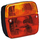 Cabochon pour groupe feux LL pour tracteur adaptable