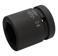 1"-Kraft-Steckschlüsseleinsätze, versch. Ausf., BAHCO