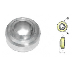 Rotule à souder Ø 20 mm pour tracteur adaptable