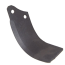 Lame courbée gauche 70 x 6 mm pour fraise MASCHIO adaptable - BlackSteel©