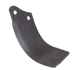 Lame courbée gauche 80 x 8 mm pour fraise MASCHIO adaptable - BlackSteel©