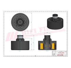 Filtre d'aération adaptable HIFI FILTER FS287