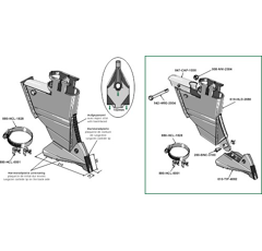 Soc carbure dent-C pour semoir BOURGAULT adaptable