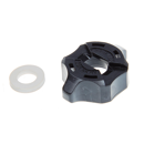 Bajonettmutter Twistloc mit Dichtung schwarz SW8 Lechler