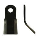 Schlegelmesser 82 mm für Mulcher AGRIA - AGRIMASTER - HMF BG59-C - Nachbau