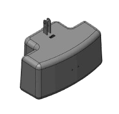 Frontgewicht ECO 1450 kg, Schwarz 