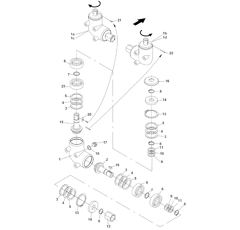 Kit de réparation WELLENPAAR pour épandeur AMAZONE 938648 origine