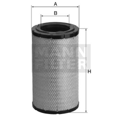 MANN  Luftfiltereinsatz P784863