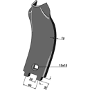 Leitblech 60 Nasenmitte 