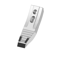 Pointe de soc carbure 265 x 80 mm pour déchaumeur adaptable