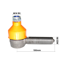 Rotule de direction pour tracteur CASE IH 3141530R91 adaptable