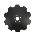 Disque crénelé ∅510x6 pour déchaumeur AMAZONE 990183 adaptable