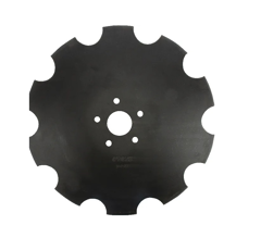 Disque crénelé ∅510x6 pour déchaumeur AMAZONE 990183 adaptable