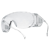 Surlunettes de protection BL11 monture/face polycarbinate incolore