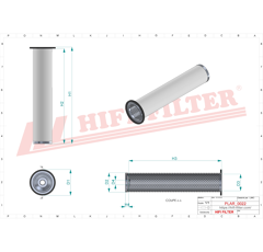 Filtre à air adaptable HIFI FILTER SA16070