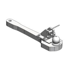 Tragplatte Kugel 80,Fendt Favorit 800 Favorit-Vario 900,Vario AGCO-Grau      