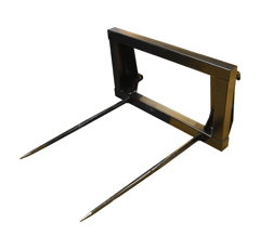 Fourche à balles 1100 mm pour chargeur frontal 2Z adaptable