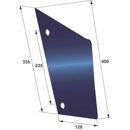 Étrave droite pour charrue galbée GREGOIRE ET BESSON 173474 origine